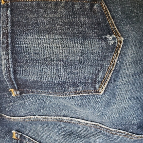 3x1 Medium Wash Distressed Busted Knee Skinny Jeans, Size 25 - Picture 7 of 13